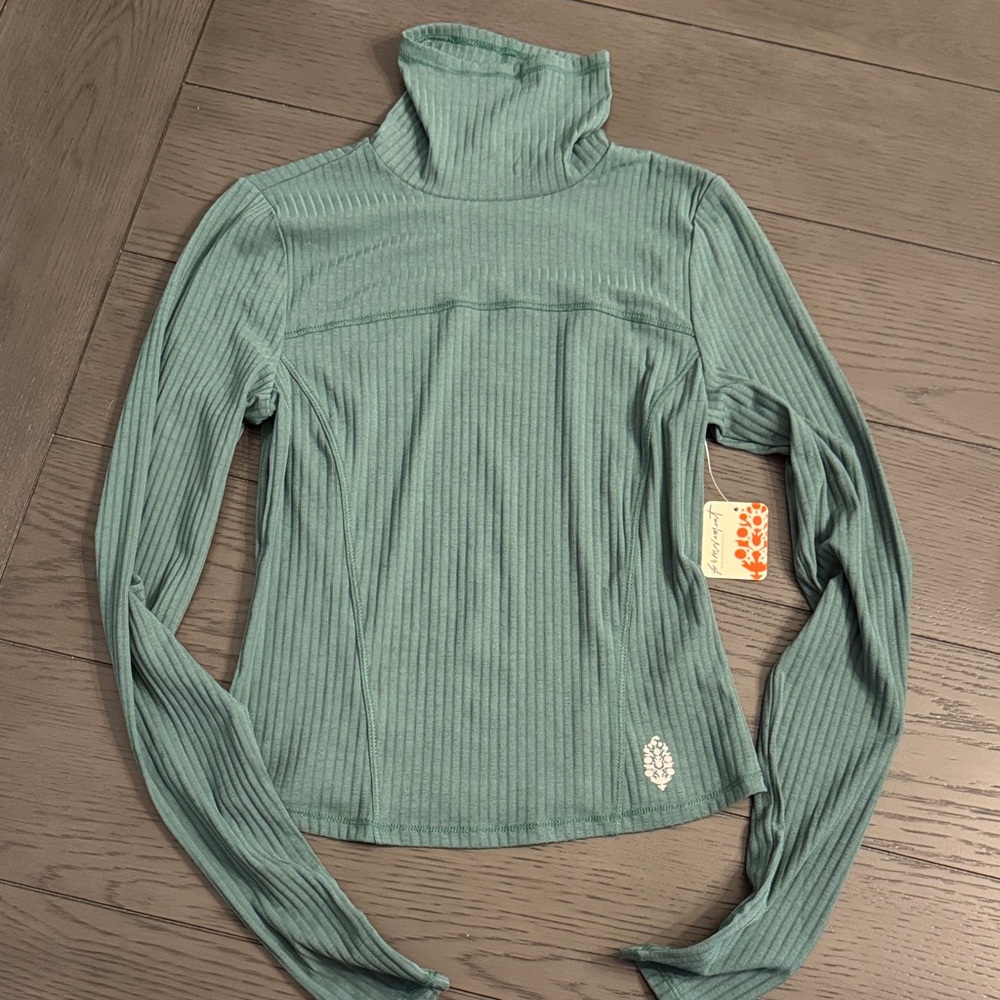 FP Movement Tempo Ribbed Turtleneck Top